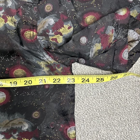 Vintage Dragonfly Shirt Y2K Men Large Rayon 2000 Planets Short Sleeve NASA Space - Picture 9 of 15